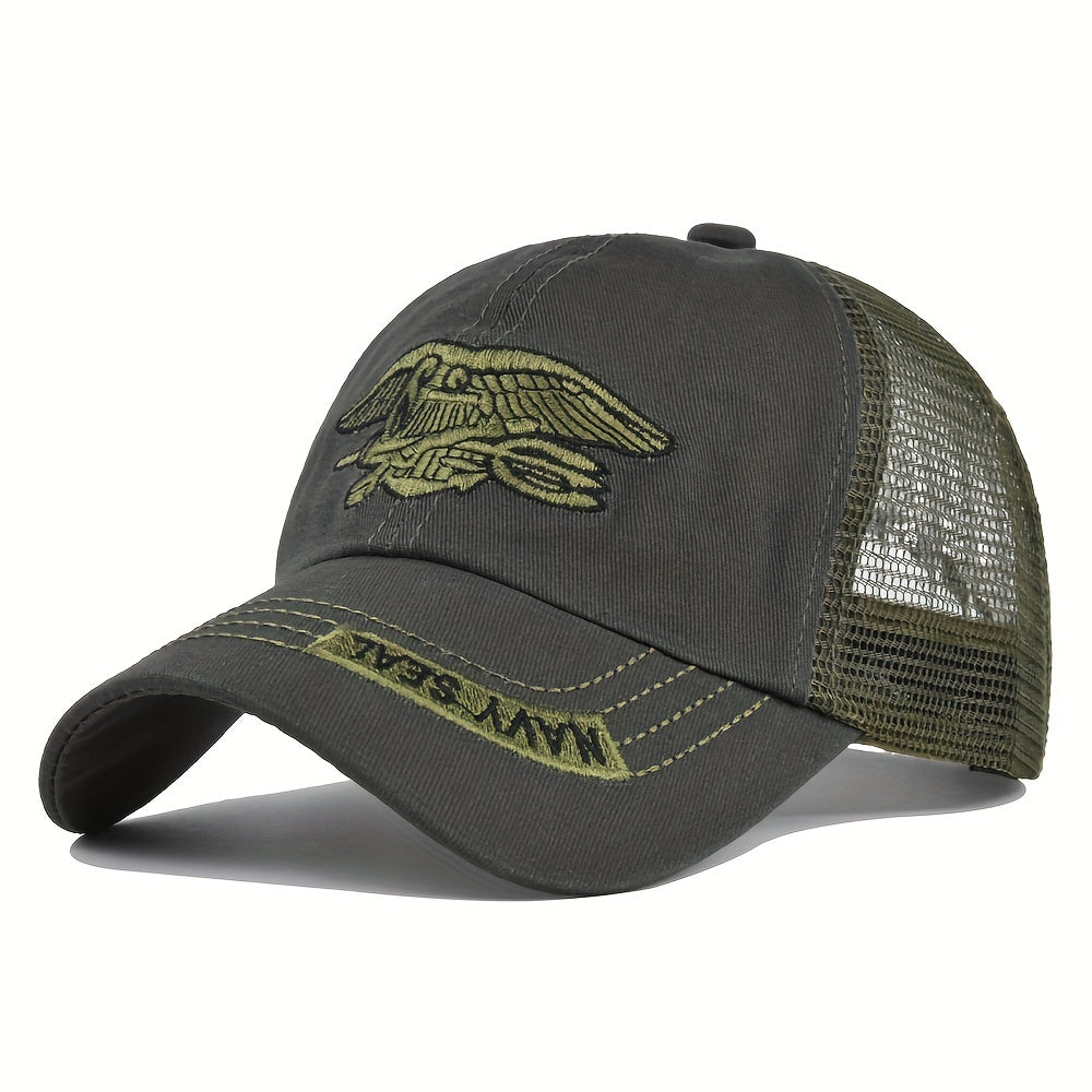 Breathable Camo Mesh Sunshade Baseball Cap