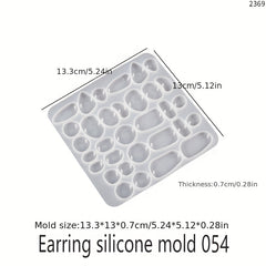 Silicone Mold for Jewelry Pendant Epoxy Resin Casting