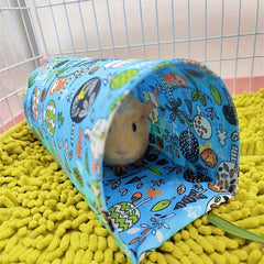 Small Pet Tunnel Nest Hamster Rabbit Sugar Glider Hedgehog Ferret Tunnel