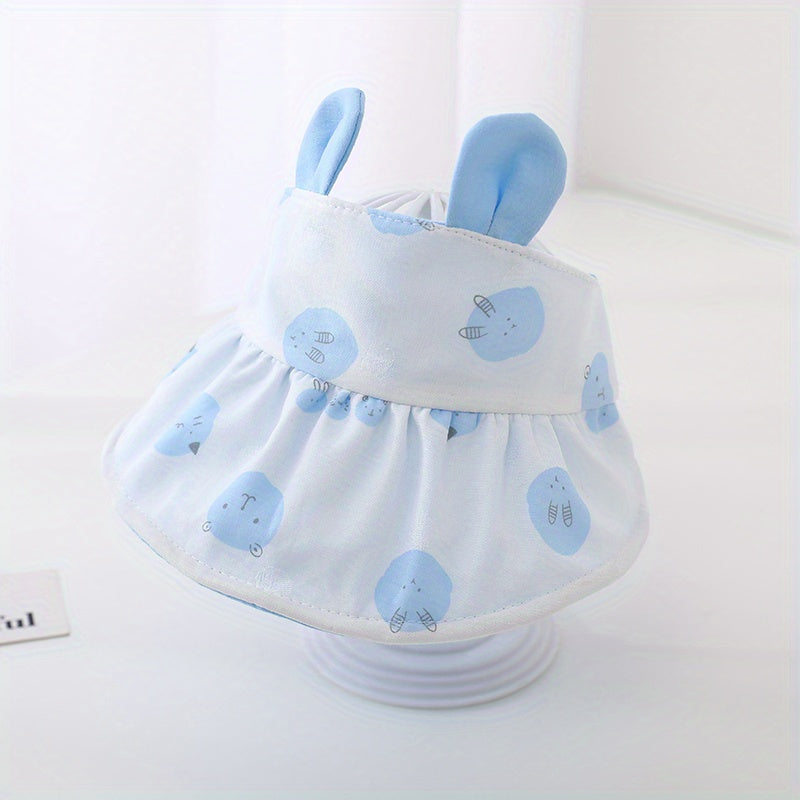 Cute Animal Sunshade Baby Hat with Empty Top
