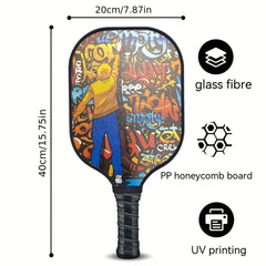 1pc Fiberglass Pickleball Paddles for Men and Women