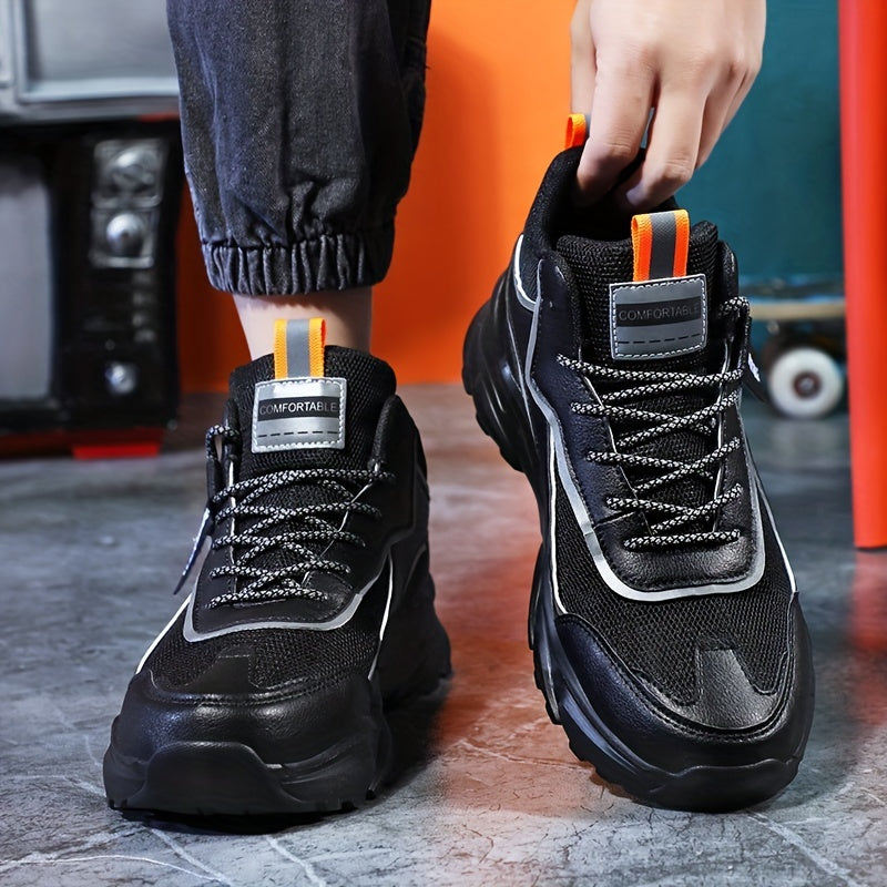 Men's Breathable Chunky Sneakers For Gym