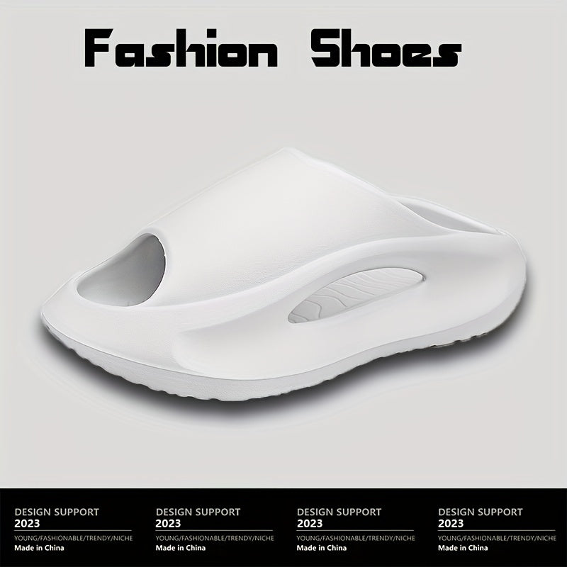 Men's Non Slip Platform Slides Soft Sole Cloud Slides Indoor Outdoor