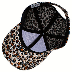 Street Hip hop Leopard Baseball Cap Quick drying Sun Hat