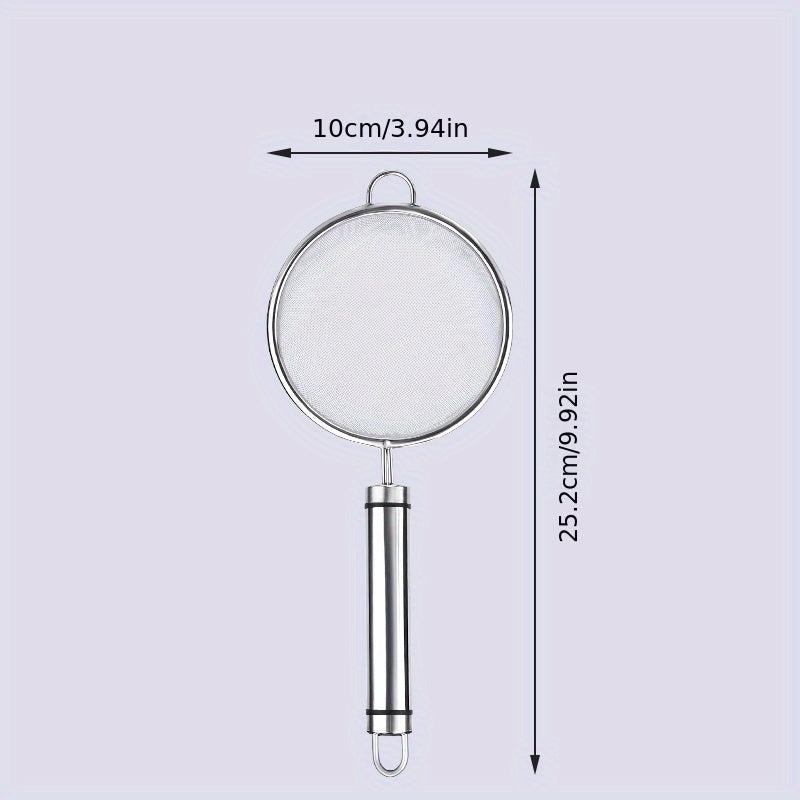 304 Stainless Steel Pot Mesh Strainer for Cooking & Kitchen Tools