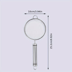 304 Stainless Steel Pot Mesh Strainer for Cooking & Kitchen Tools