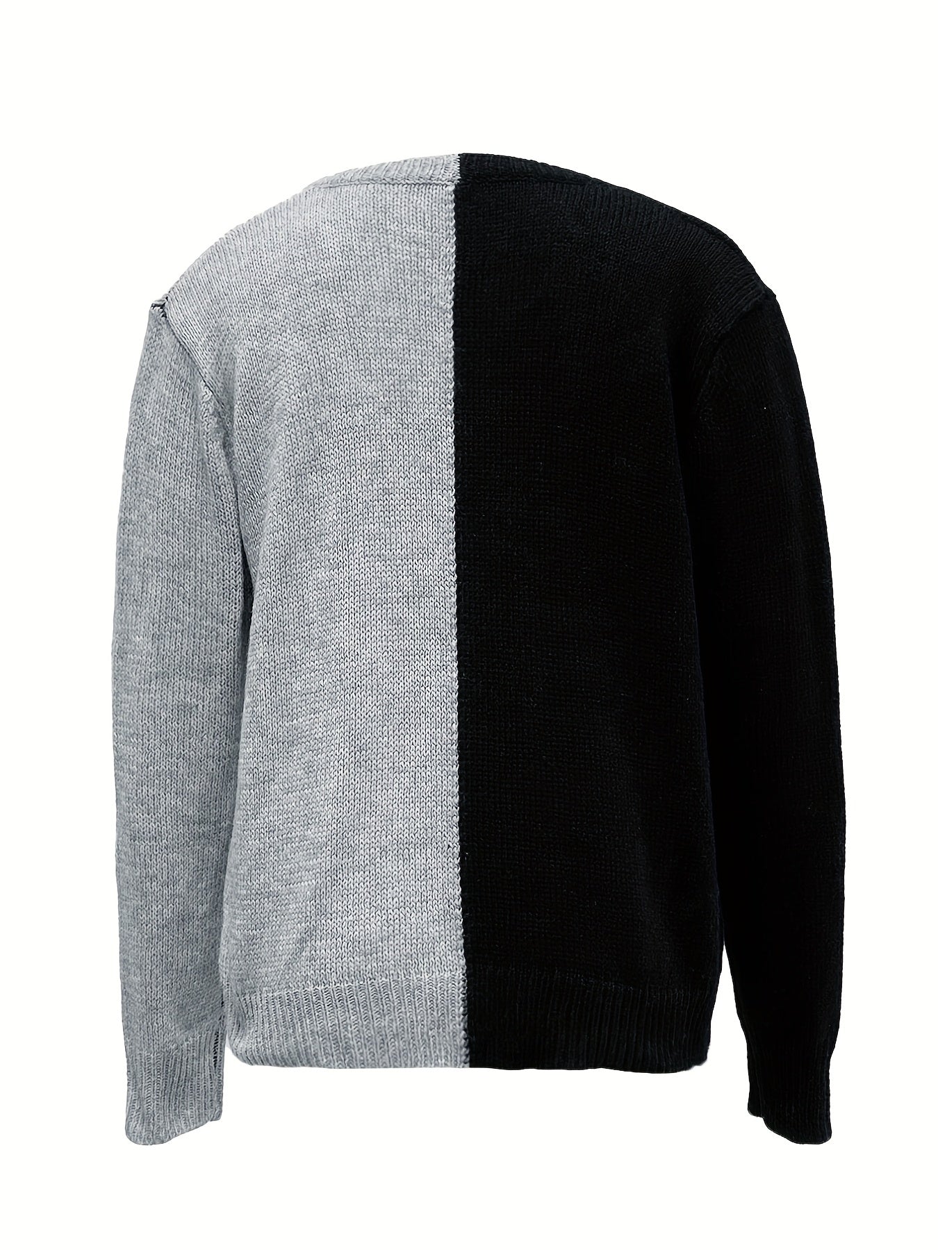 V Neck Pullover Sweater Long Sleeve Casual Winter Women's Clothing