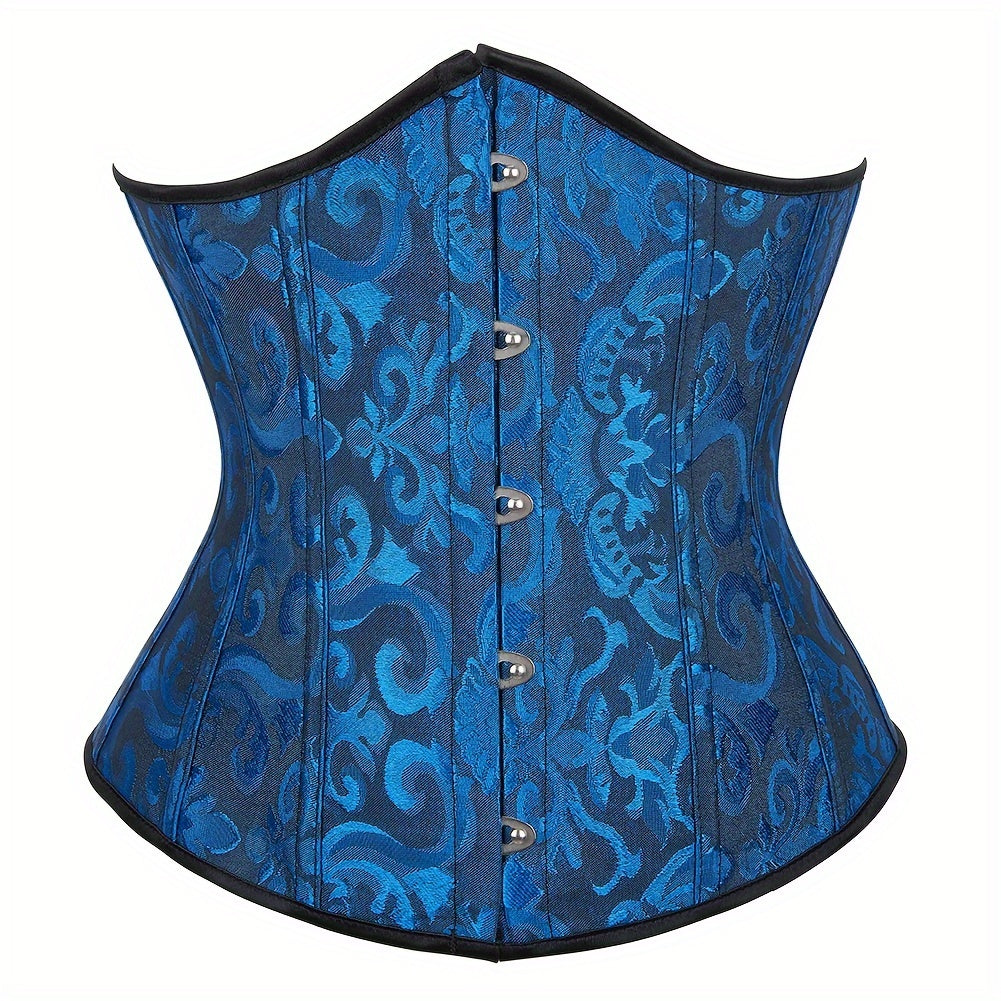 Strapless Corset Bustier Tummy Control Lace Up Body Shaper