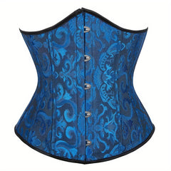 Strapless Corset Bustier Tummy Control Lace Up Body Shaper