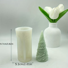 3D Christmas Tree Candle Mold - 7 Styles Silicone Mold For Candle Making
