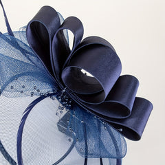Women Flower Headband Feather Head Piece For Party Birthday Horce Race