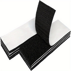 6 Pairs 2 3 9 Inch 5 Hook Loop Strips Adhesive Strong Fasten Mounting Tape