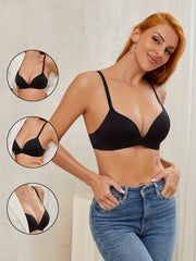 Lace Wireless Push Up Bra Comfortable & Breathable Women's Lingerie