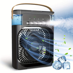 Portable USB Air Conditioner Humidifier Cooling Fan
