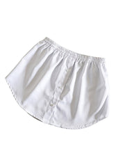 Casual Adjustable Layering Skirts Elastic Waist Mini Crop Skirts