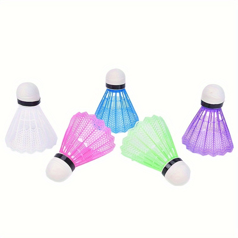 12pcs Colorful Plastic Foam Badminton Ball for Outdoor Training