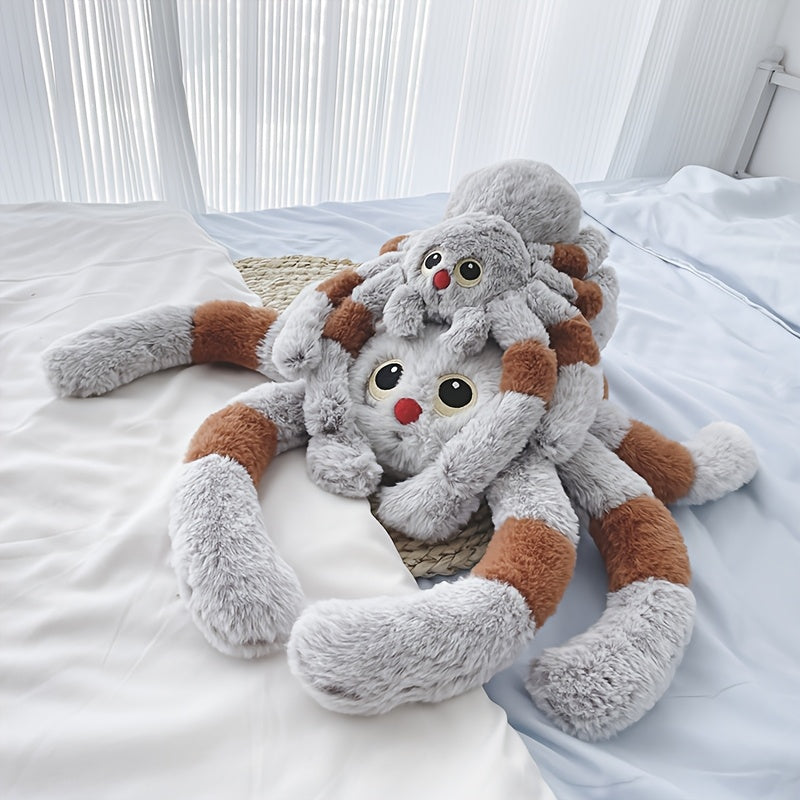 Soft Spider Plush Toy - Fun Animal Plush for Room Decor & Gifts