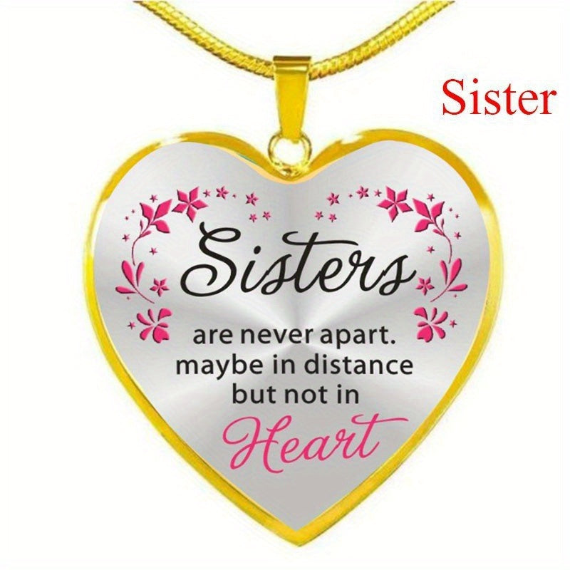 Heart Pendant Necklace Decorative Accessories for Girls
