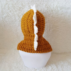 Dino Knitted Hat & Neck Gaiter Combo for Kids
