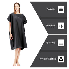Mutao Changing Robe Towel With Portable Box Hooded Poncho