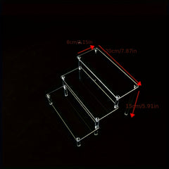 Acrylic Ladder Stand for Perfume Desktop Decoration