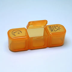 3 Times Weekly Pill Box Portable Medicine Storage Travel Case Organizer