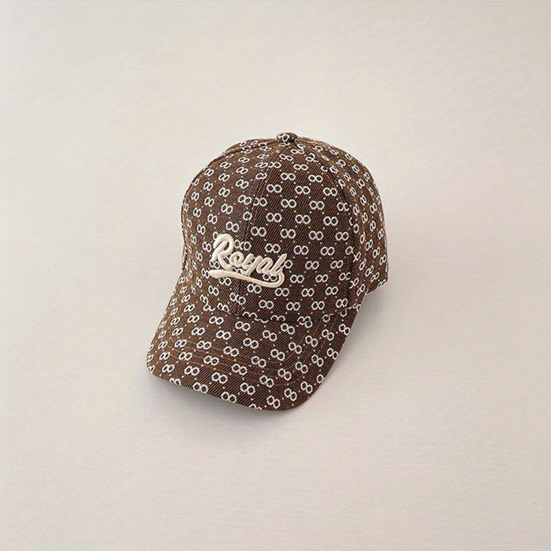 Kids Embroidered Baseball Cap Outdoor Sports Casual Hat