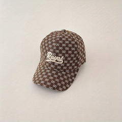Kids Embroidered Baseball Cap Outdoor Sports Casual Hat