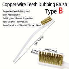1pc Stainless Wire Fly Tying Dubbing Brush