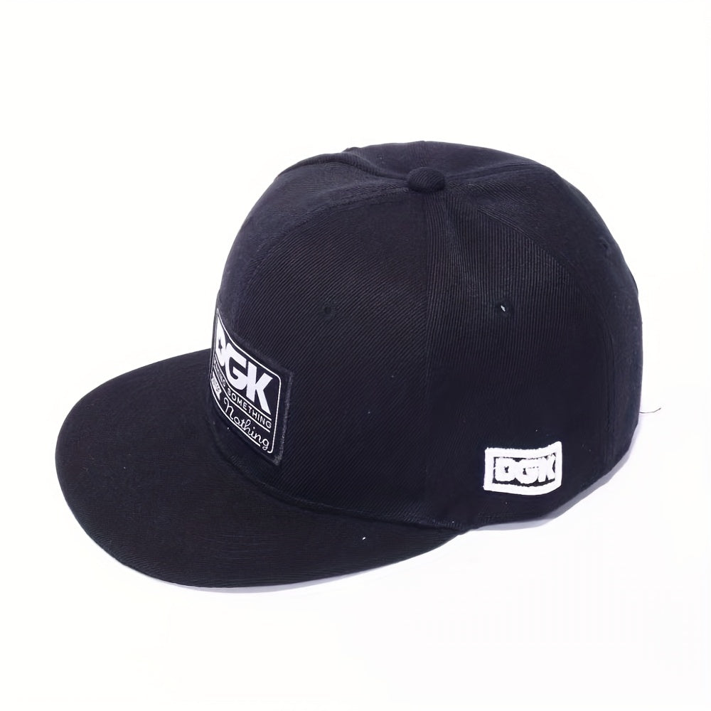 Men's Hip Hop Flat Brim Hat Sun Shade Golf Cap