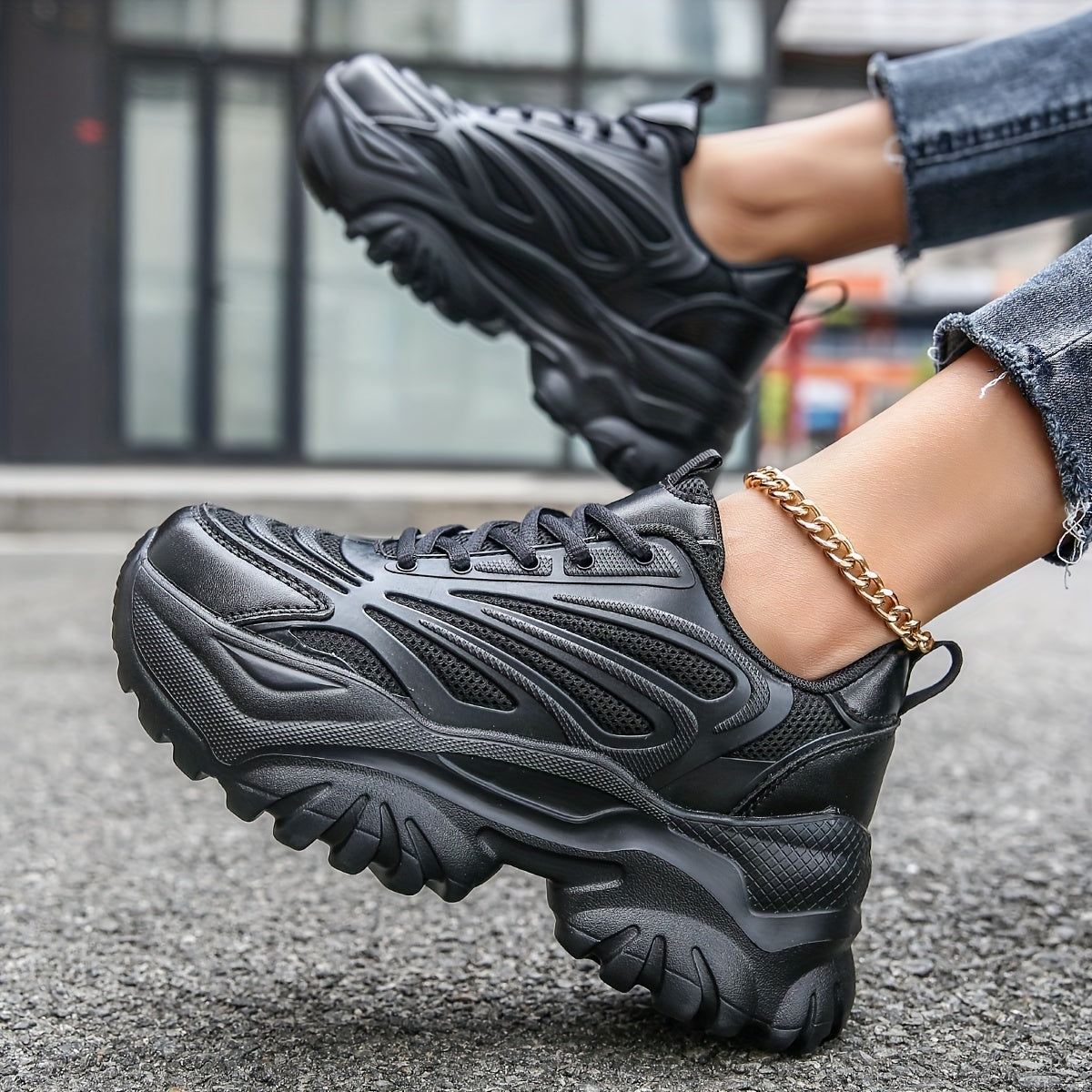 Women's Outdoor Climbing Hiking Shoes Non Slip Road Running Sneakers