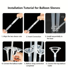Balloon Stand Support Rod Base Wedding Decoration Party Supplies