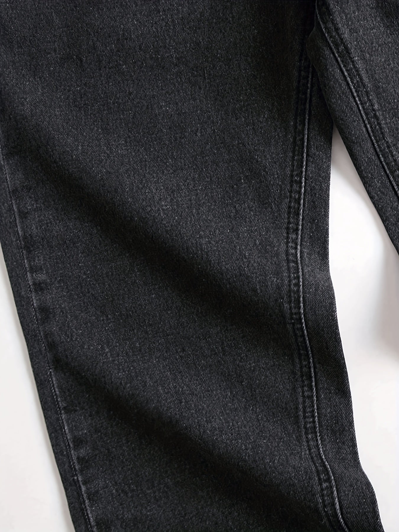Mens Slim Fit Stretch Denim Jeans Skinny Distressed Comfort Pants