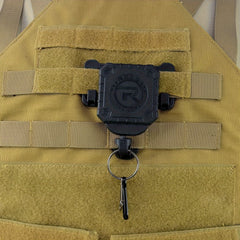 Outdoor Molle Gear Retractor with Key Tools Holder
