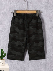Boys Camo Shorts Summer Kid's Trousers