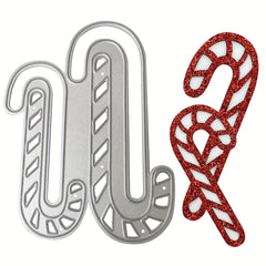 Christmas Metal Cutting Dies Candy Cane Die Cuts Embossing Stencil