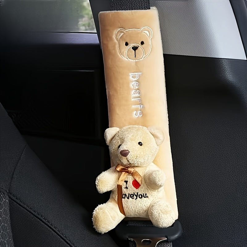 Cartoon Car Seat Belt Shoulder Cover - All Seasons Shoulder Pads