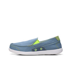 Men's Canvas Loafer Shoes Lightweight Slip On Casual Shoes