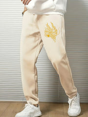 Chinese Dragon Men's Sports Pants Casual Jogging Trousers Comfortable Joggers