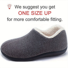 Plush Lined Slip-On Low Top Women's Shoes - Warm & Cozy