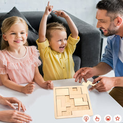 Wooden Calendar Puzzle: 365 Dates to Solve