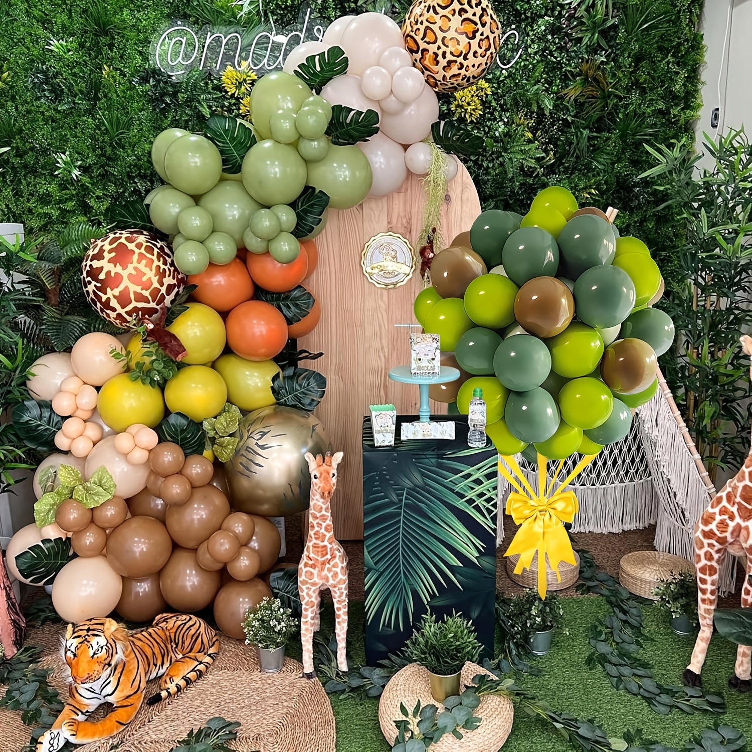 Forest Theme Balloon Garland Arch Kit, Party & Wedding Decoration