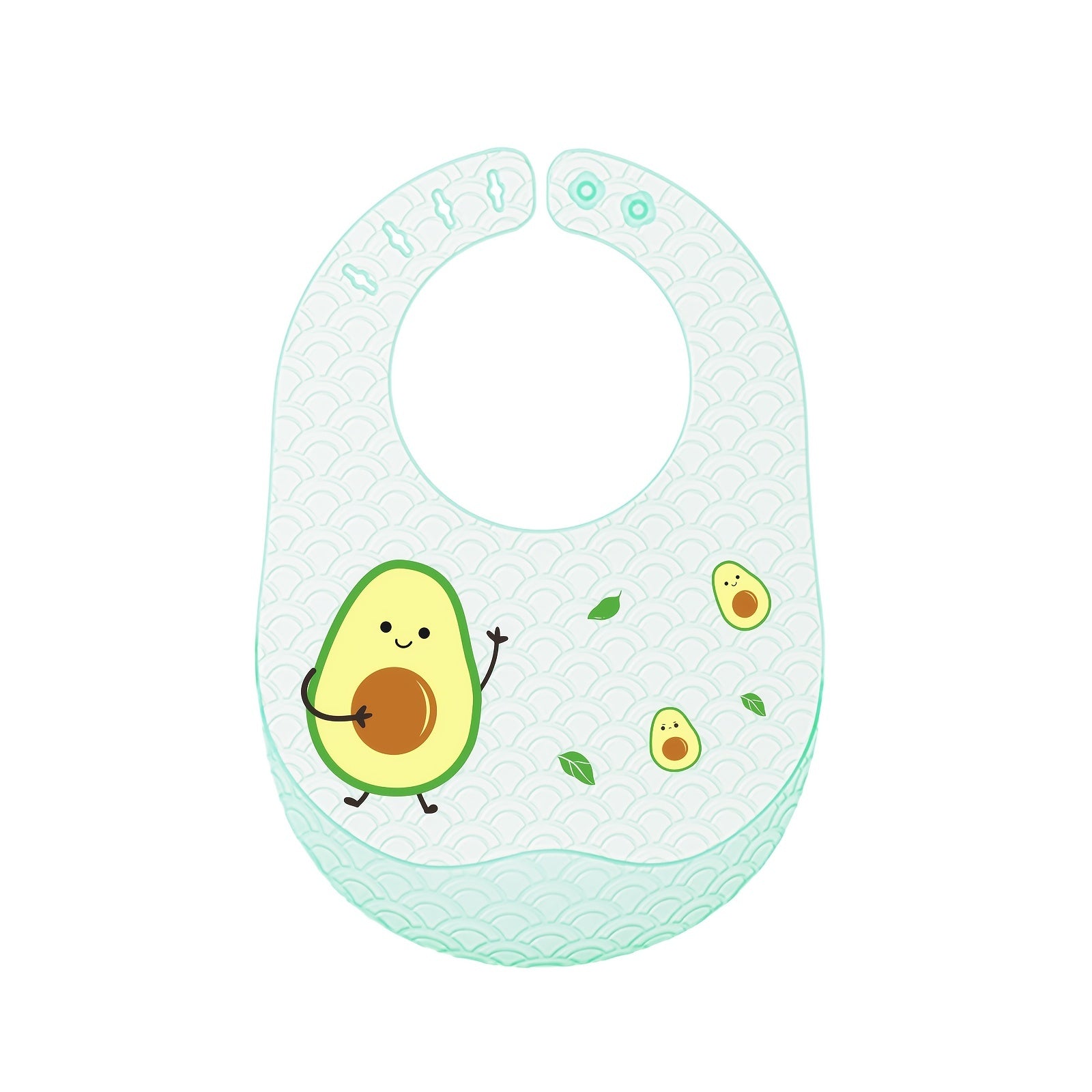 Ultra Light Silicone Bibs for Babies Waterproof Soft Food Pockets