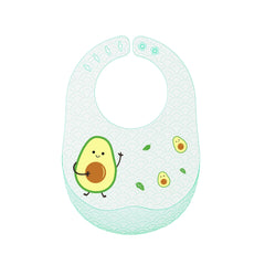 Ultra Light Silicone Bibs for Babies Waterproof Soft Food Pockets