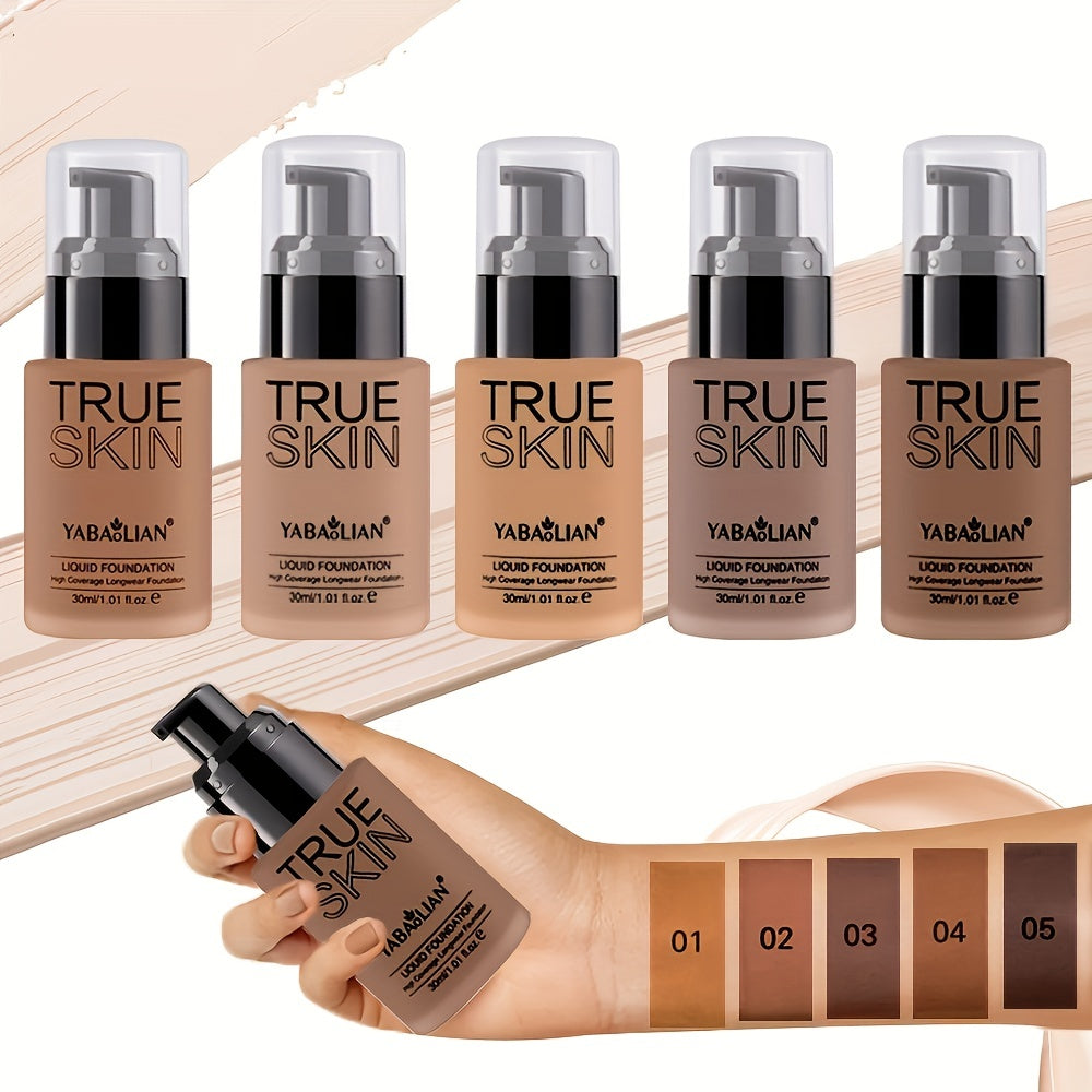 Waterproof Concealer Foundation Full Coverage Long Lasting Makeup