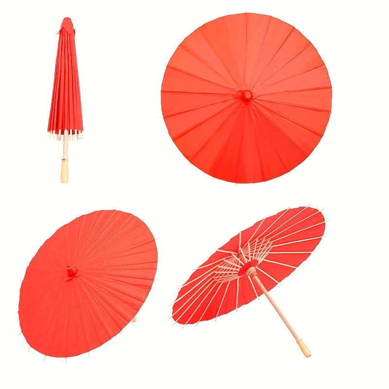 Mini Paper Umbrella Coloring Props Decoration