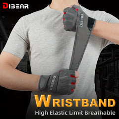Non slip Fitness Training Gloves Breathable Wear resistant Half Finger Gloves