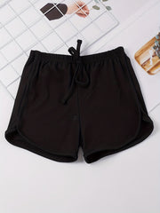 Toddler Girls Bow Elastic Waist Casual Track Shorts Kids Summer Clothes