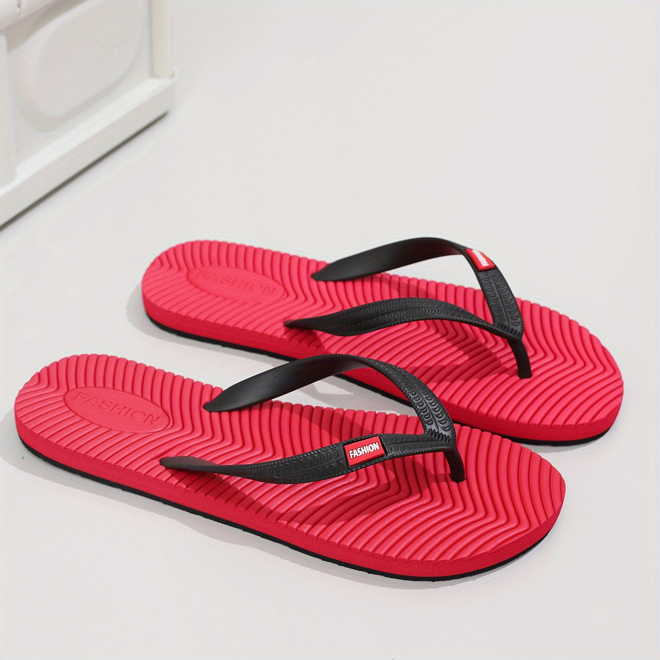 Men's Thong Sandals Non Slip Flip flops Shoes Toe Post Slides Sandals