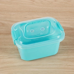 Clear Plastic Storage Box with Latching Lid for Stationery Makeup Toiletry